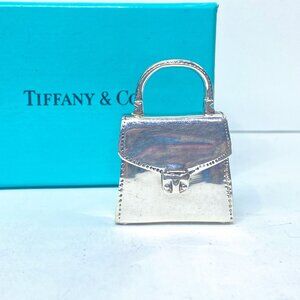 Tiffany & Co. Sterling Silver Pill Box, Classic men's bag Design SS129